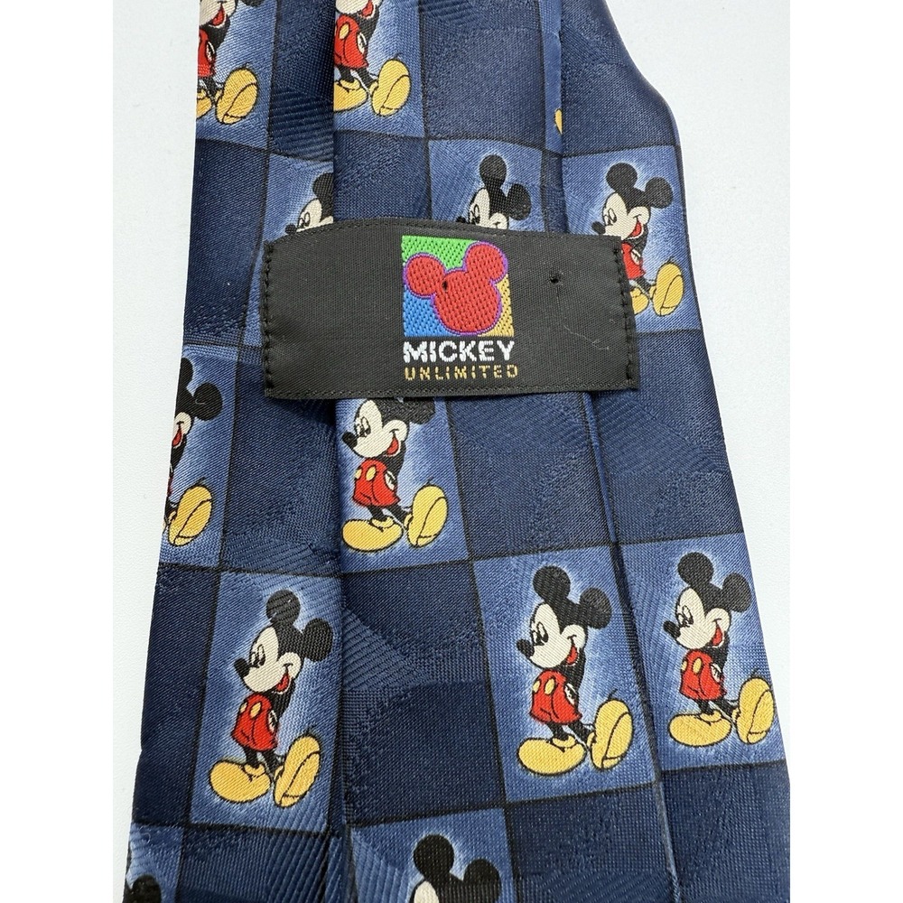 Vintage Disney Store Mickey Mouse Tie 100% Silk. - Picture 2 of 5